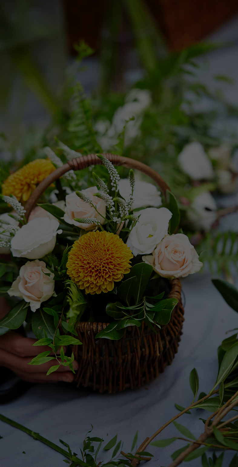Compositions florales en fleurs artificielles pour professionnels