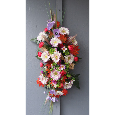 Raquette champêtre gerberas