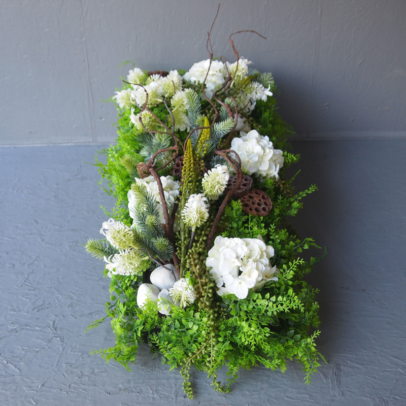 Raquette Végétale incliné/bois