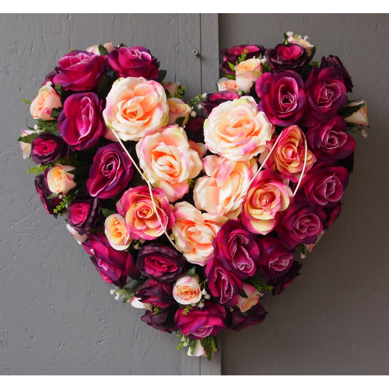 Cœur roses asst Cœur roses asst
