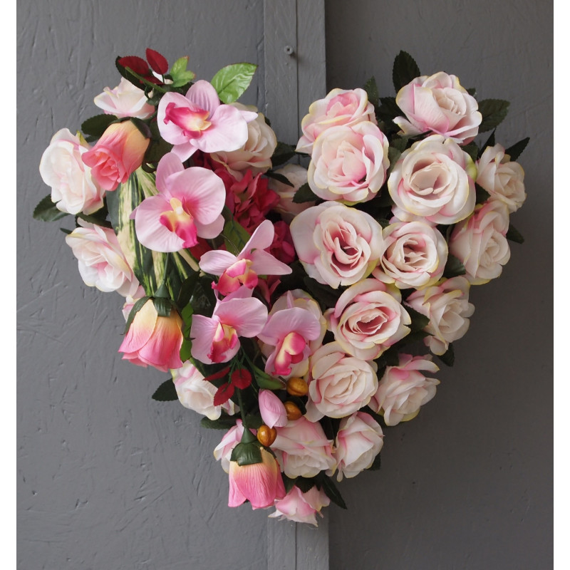 Cœur roses-orchidée Cœur roses-orchidée