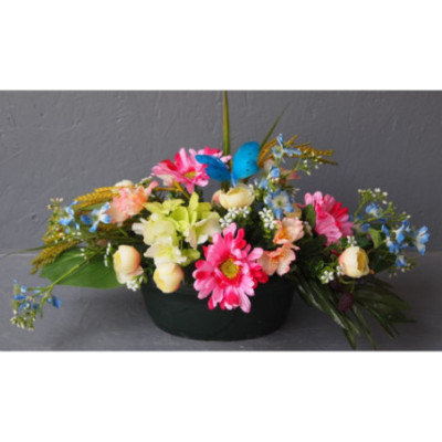 Coupe champêtre papillon