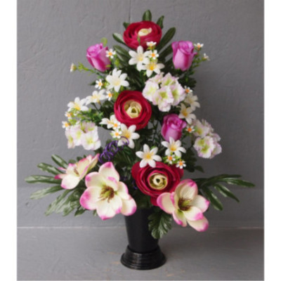 Cône face renoncules-magnolias