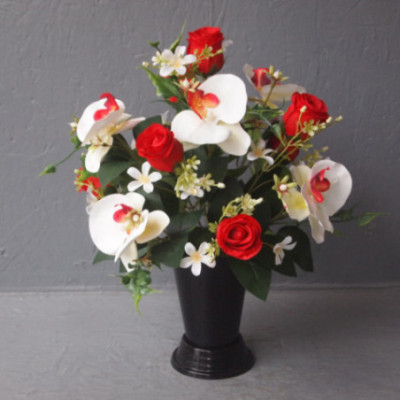 Cône rond orchid-roses