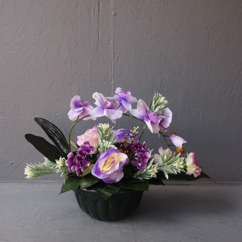 Petite compo ronde travaillée