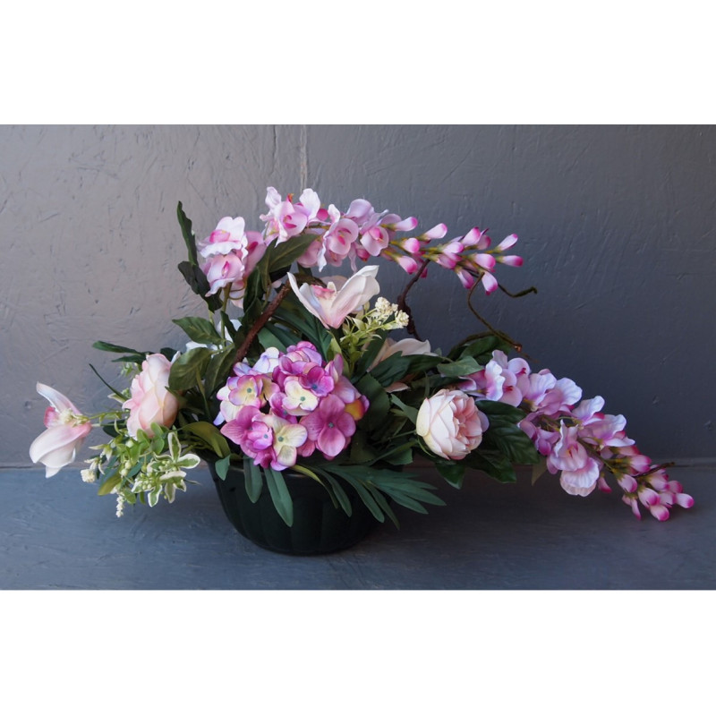 Compo allongée glycines