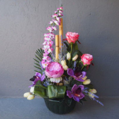 Compo une face bambou