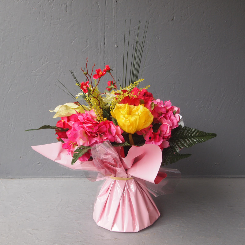 Bouquet bulle bohème