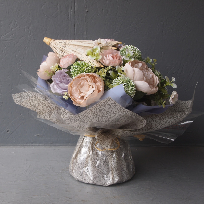 Bouquet bulle vintage