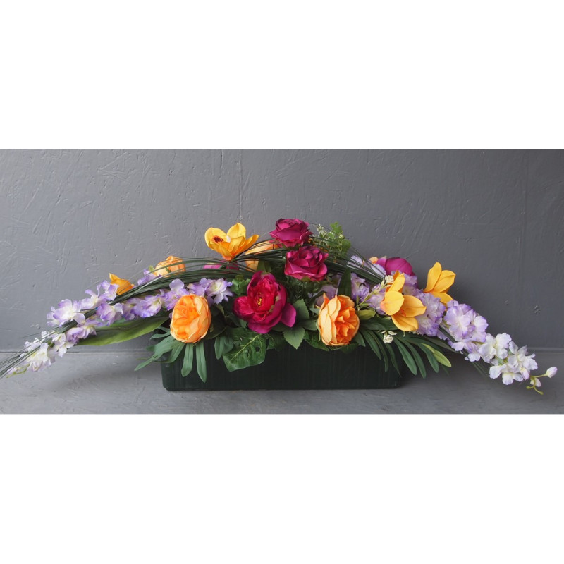 Jardinière allongée grande taille