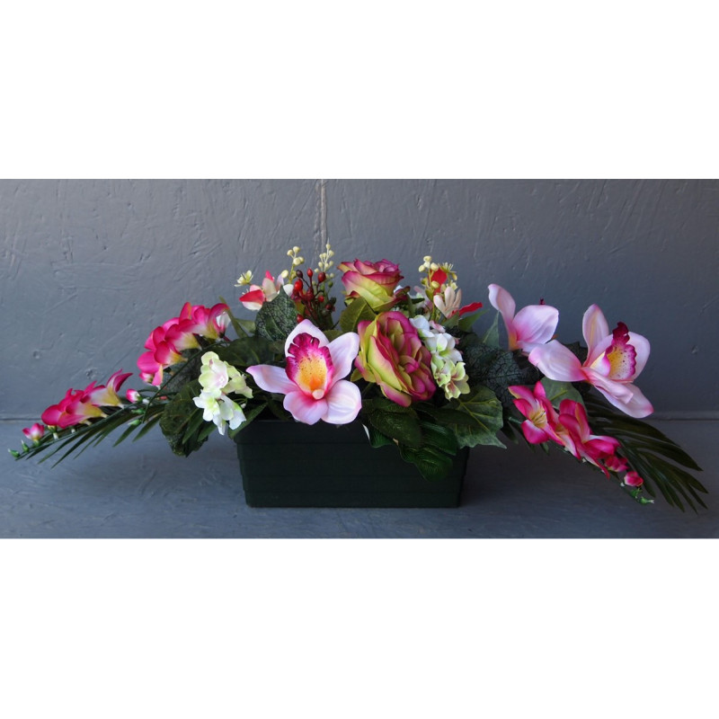 Jardinière allongée classique