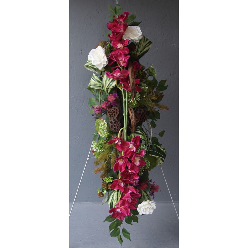 Dessus de cerceuil nature cymbidium