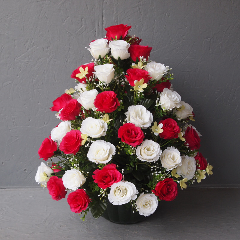 Coupe 72 roses