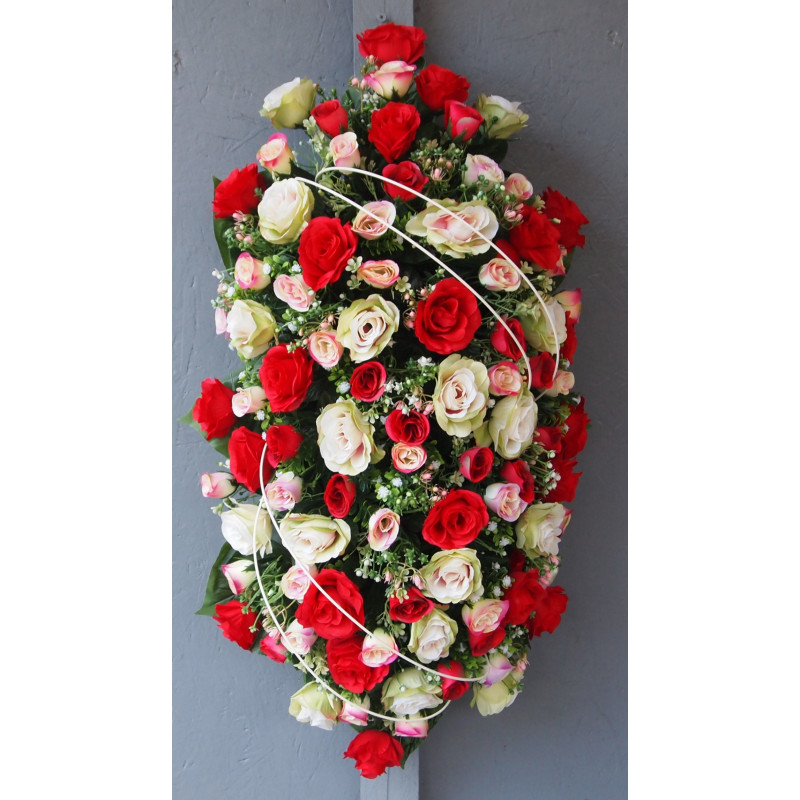 Raquette rose boutons