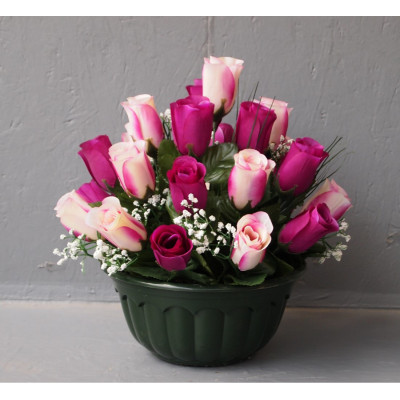 Coupe 24 roses