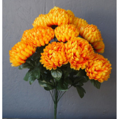 Bouquet de chrysanthèmes grosses fleurs