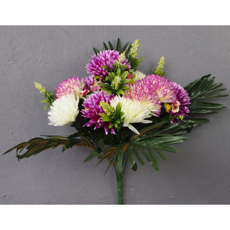 Bouquet de 25 tiges dalhia et fleurettes