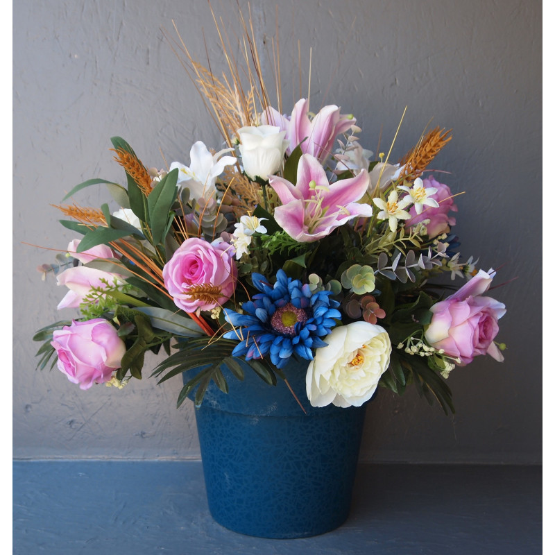 Pot coloré Champêtre N26