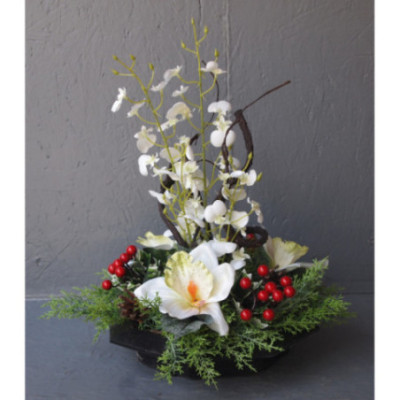 Compo Noël sur coupe basse