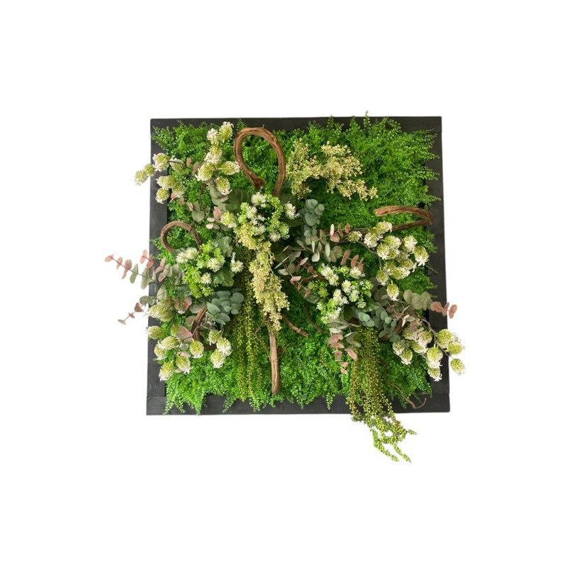 Tableau végétal 120x120