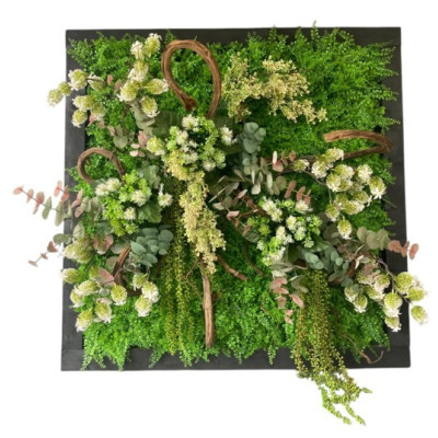 Tableau végétal 120x120