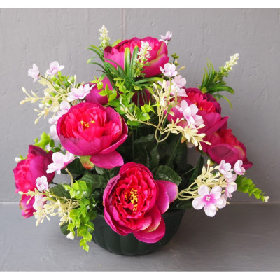 Coupe pivoines