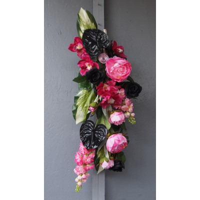 Raquette noir et rose