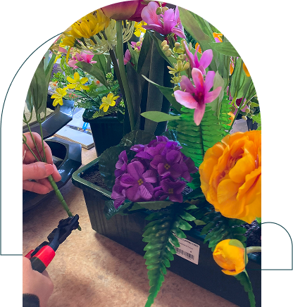 Spécialisé dans la composition florale depuis 1973